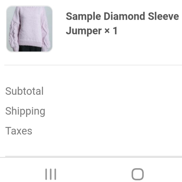 SOLD Mr. Mittens Jumper - Picture 8 of 8